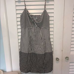 Express striped and gingham SIZE XS dress
